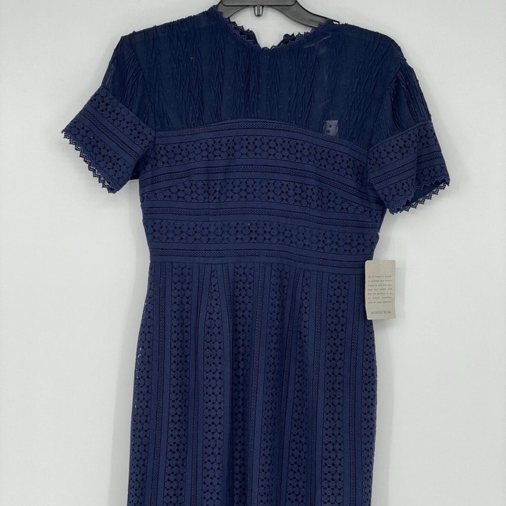 Chelsea28 Women's Navy Midi Dress